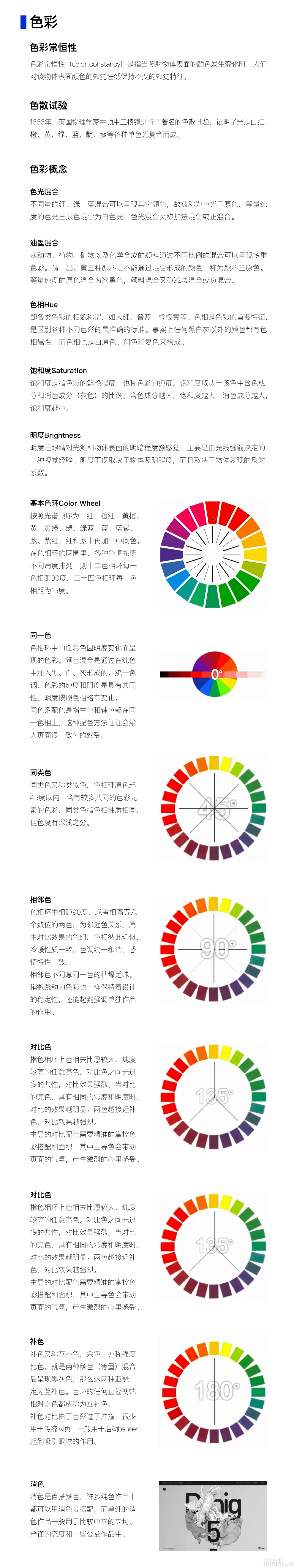 UI设计色彩构成概述